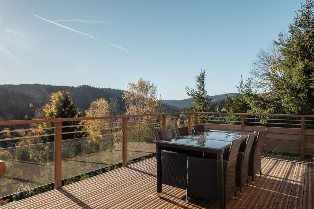 Le Cerf, Chalet Cocooning Avec Piscine Et Billard Ban-sur-Meurthe-Clefcy Esterno foto