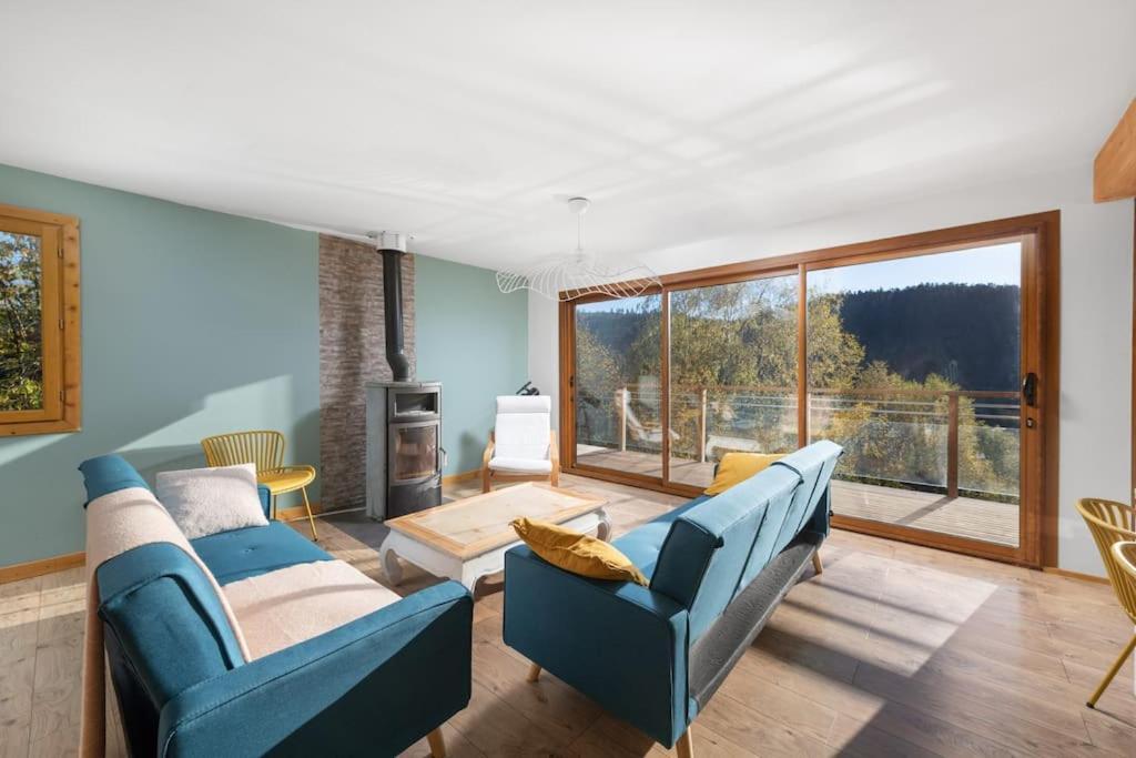 Le Cerf, Chalet Cocooning Avec Piscine Et Billard Ban-sur-Meurthe-Clefcy Esterno foto