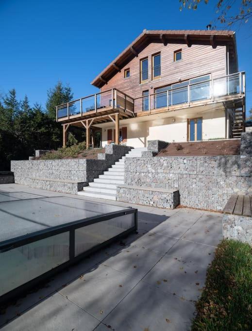Le Cerf, Chalet Cocooning Avec Piscine Et Billard Ban-sur-Meurthe-Clefcy Esterno foto