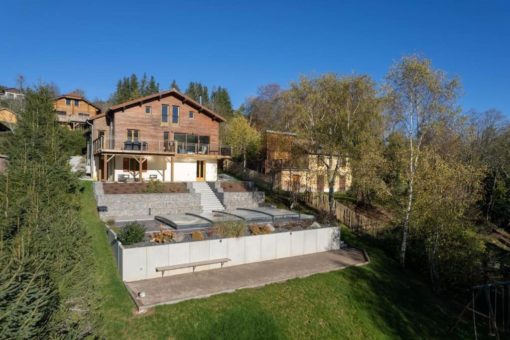 Le Cerf, Chalet Cocooning Avec Piscine Et Billard Ban-sur-Meurthe-Clefcy Esterno foto